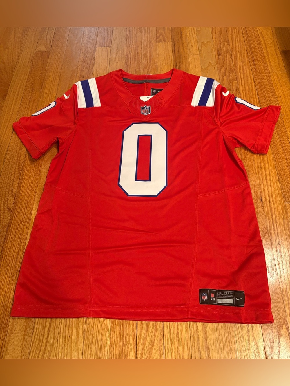 Nike Patriots Christian Gonzalez Men’s Large Jersey $175 Retail New
